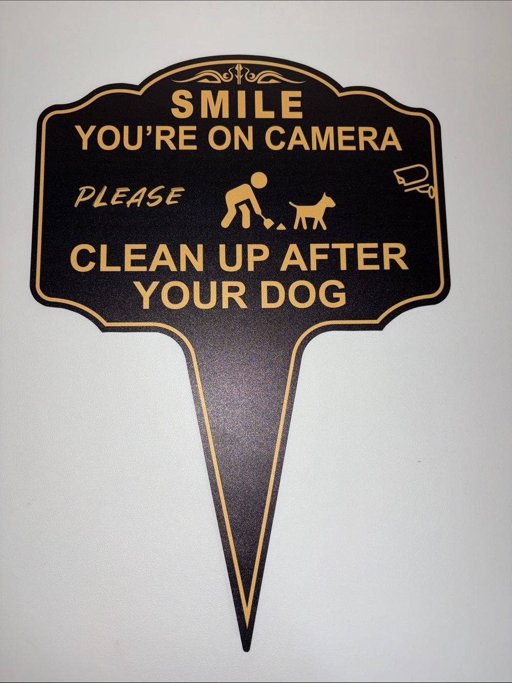 Yard Sign dog sign